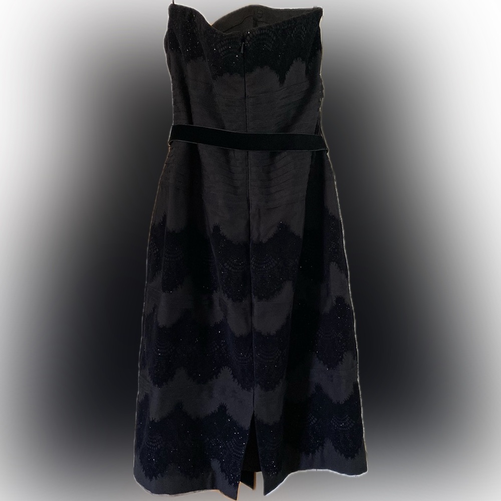 Sold!!!!!White House Black Market Lace Black Cocktail Dress - Picture 5 of 8